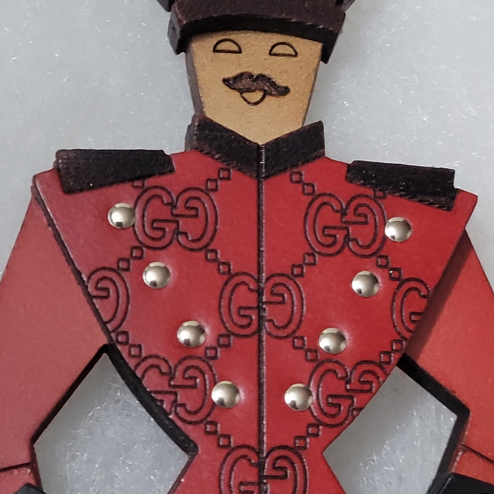 GUCCI BELLMAN NWOT BAG CHARM KEYCHAIN RARE - Picture 3 of 7